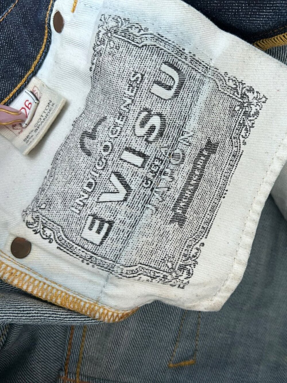 Evisu Hertiage Straight Bootcut Jeans - Picture 5 of 6